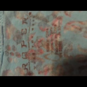 Roper cold shoulder short sleeve L